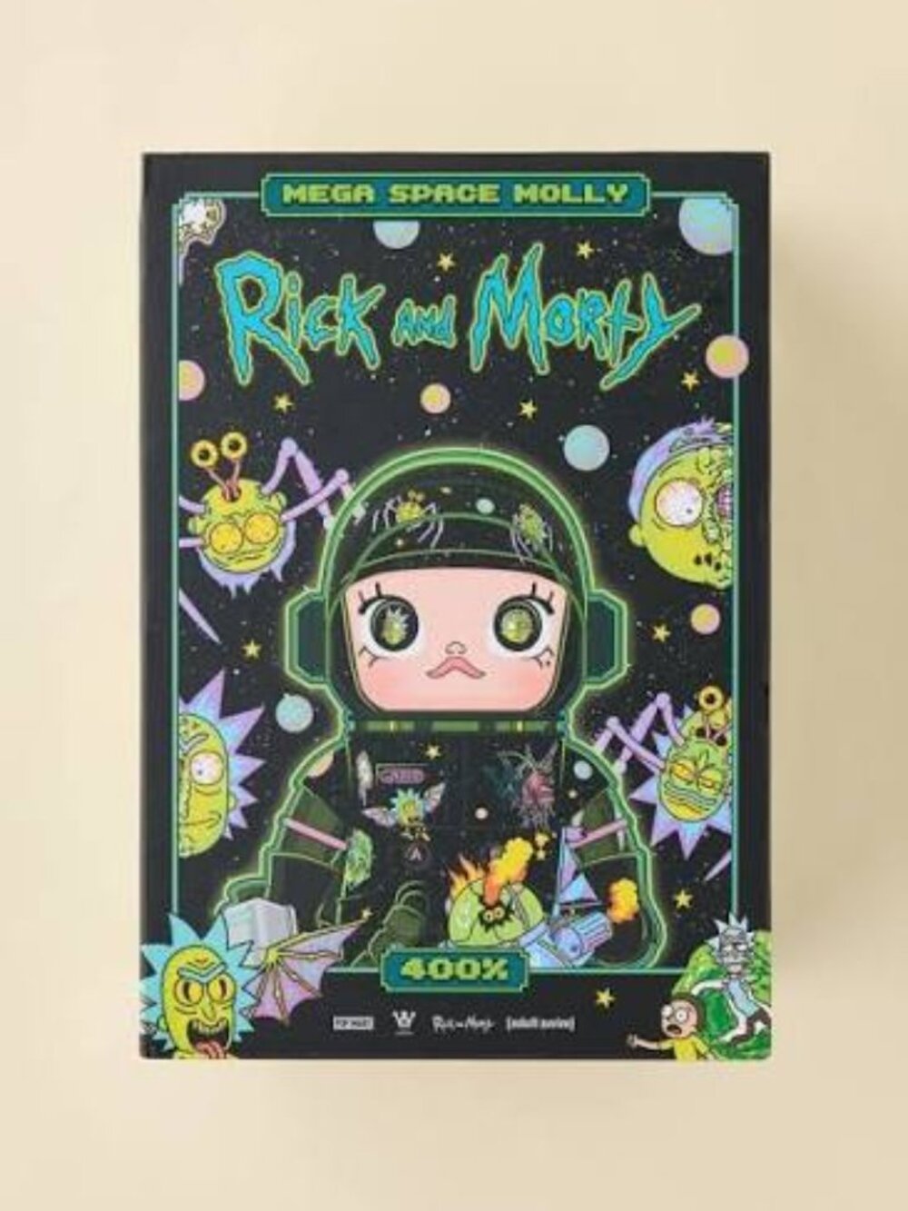 Rick And Morty Mega Space Molly - 400% - Popmart - Authentic - Still sealed